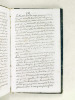 Autographies ou diverses lectures sur les trois règnes, les Gaz, les Eléments, etc.. Anonyme