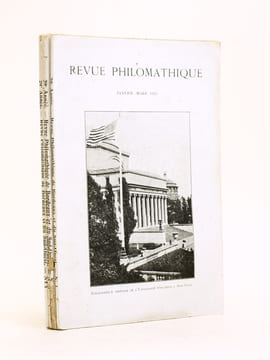 Revue Philomathique de Bordeaux et du Sud-Ouest [ 4 Numéros - Année 1926 Complète ] 1 : Janvier - Mars 1926 ; 2 : Avril - Juin 1926 ; 3 : Juillet - ...