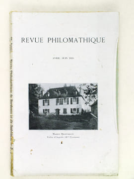 Revue Philomathique de Bordeaux et du Sud-Ouest [ 4 Numéros - Année 1926 Complète ] 1 : Janvier - Mars 1926 ; 2 : Avril - Juin 1926 ; 3 : Juillet - ...