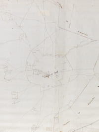 Plan de la partie Ouest de la Commune d'Illac [ Saint-Jean-d'Illac ] réduit de l'Atlas parcellaire en 1844. Echelle 1/10.000e [ On joint : ] Plan de la partie Ouest des landes communales d'Illac réduit de l'Atlas parcelaire en mai 1844