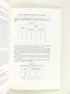 Les Essais thérapeutiques cliniques. Méthode scientifique d'appréciation d'un traitement. Rapport interprétatif de la Conférence organisée par le ...