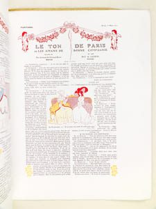 Le Ton de Paris ou les Amans de Bonne Compagnie. Comédie en Prose lue à Londres en 1787 par M. Le Texier et publiée par MM. Auguste Ronel et Théodore Lascaris en 1911.