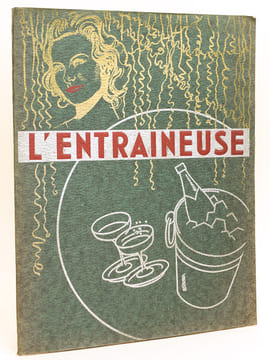 L'Entraîneuse. Michèle Morgan dans l'Entraîneuse avec Gilbert Gil, Jeanne Lion, Frehel, Tramel.. GIL, Gilbert ; LION, Jeanne ; FREHEL ; TRAMEL ; ...