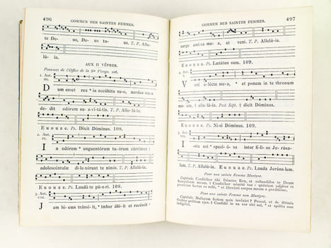 Chants des Offices paroissiaux. Mélodies grégoriennes conformes aux Editions Vaticanes.. BARGILLIAT, M.