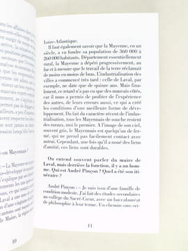 Paroles de Maire. 1973-1993 : Vingt Années de mandat à la Mairie de Laval.. PINCON, André