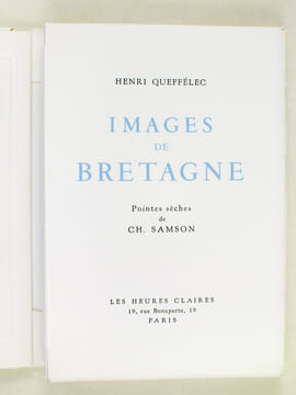Images de Bretagne. QUEFFELEC, Henri ; (SAMSON, Ch.)