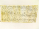 [ Reçu manuscrit d'un acte de transmission de propriété en Cerdagne, l'an 1788 : ] L'an 1788 le onzième décembre dans la ville de Vinça. Par devant ...