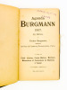 Agenda Burgmann 1907 , 6e édition, par Féodor Burgmann, Ingénieur, À l'usage des chefs d'usines, contre-maîtres, monteurs, mécaniciens et conducteurs ...