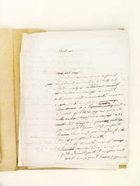 [ Un plagiat sous l'Empire ou les conseils du Baron Walckenaer au libraire Dentu - Année 1811 ] Dossier recueillant 11 lettres et documents autographes du géographe Walckenaer conseillant l'éditeur Gabriel Dentu dans l'affaire du plagiat de Pinkerton par Malte-Brun, et 1 lettre autographe signée de Gabriel Dentu. Les stratégies élaborées par Walckenaer pour son ami Gabriel Dentu n'auront pas tout le succès espéré, mais révèlent un homme supérieurement doué, familier des puissants du temps et des rapports de pouvoir.