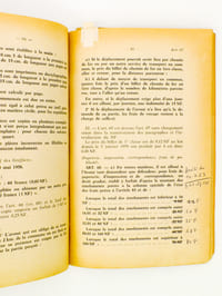 Commentaire pratique du tarif des avoués et des textes concernant le recouvrement des frais de justice.