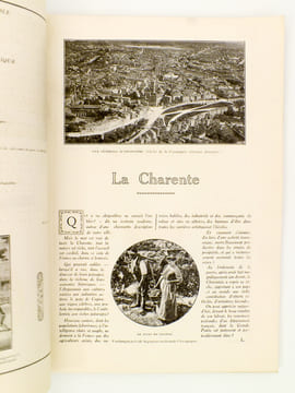 La Charente et le Pays du Cognac ( L'illustration économique et financière, numéro spécial,  supplément au numéro du 8 août 1922 de l'Illustration. ). ...
