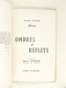 Ombres et Reflets. Poésies. [ Edition originale ]. SOUDEIX, Charles