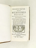 Second Volume des Mémoires d'Estat. Recueillis de divers manuscrits. En suite de ceux de M. de Villeroy, vivant Conseiller d'Estat, & Secretaire des ...
