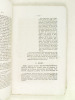 Alliances en ligne directe de la Maison du Buisson branche de Courson-Cristot (23 février 1808). De Billeheust d'Argenton. [ Edition originale ]. DU ...