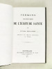 Sermons sur divers textes de l'Ecriture Sainte, par Jules Molines, Pasteur de l'Eglise réformée de Nérac.. MOLINES, Jules