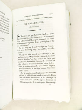 Esquisses Européennes commencées en 1798, et finies en 1815. Pour servir de suite à la Correspondance du Baron de Grimm et de Diderot. [ Edition ...