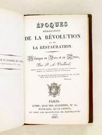 L'Art de Dîner en Ville, à l'usage des Gens de Lettres. Poëme en IV Chants [ Avec : ] Epoques mémorables de la Révolution et de la Restauration. Mélanges en Vers en en Prose. [ Edition originale ]