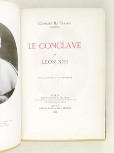 Le Conclave de Léon XIII [ Edition originale ]