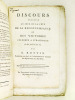 [ Recueil de 14 Discours originaux de Sébastien Bottin sur la période 1796 - 1799 : ] Discours prononcé par Mr Bottin, Curé de Favières, lors de la ...