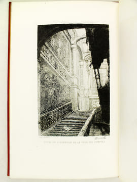 Le Palais du Conseil d'Etat et de la Cour des Comptes, avec quatre fac-simile et une eau-forte.. VACHON, Marius
