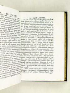 Riflessioni Filosofiche, e Politiche sul Genio, e Carattere de' Cavalieri detti Serventi secondo le Massime del Secolo XVIII
