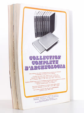 Les dossiers de l'Archéologie (revue) n° 20 à 25 ( année 1977 complète ) : 20. Saint-Jacques-de-Compostelle : les grands chemins des peuples, 8 ...