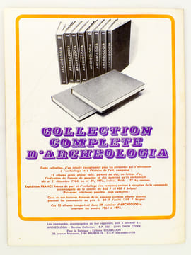 Les dossiers de l'Archéologie (revue) n° 20 à 25 ( année 1977 complète ) : 20. Saint-Jacques-de-Compostelle : les grands chemins des peuples, 8 ...