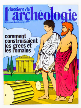 Les dossiers de l'Archéologie (revue) n° 20 à 25 ( année 1977 complète ) : 20. Saint-Jacques-de-Compostelle : les grands chemins des peuples, 8 ...