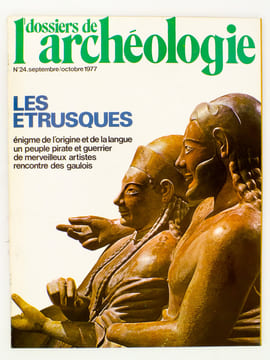 Les dossiers de l'Archéologie (revue) n° 20 à 25 ( année 1977 complète ) : 20. Saint-Jacques-de-Compostelle : les grands chemins des peuples, 8 ...