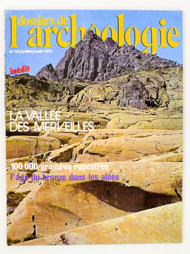 Les dossiers de l'Archéologie (revue) n° 20 à 25 ( année 1977 complète ) : 20. Saint-Jacques-de-Compostelle : les grands chemins des peuples, 8 ...