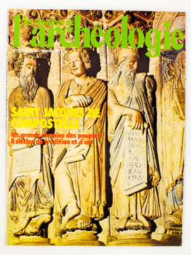 Les dossiers de l'Archéologie (revue) n° 20 à 25 ( année 1977 complète ) : 20. Saint-Jacques-de-Compostelle : les grands chemins des peuples, 8 ...