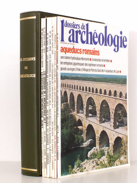 Les dossiers de l'Archéologie (revue) n° 32 à 38 ( année 1979 complète ) : 32. découverts à Saint-Denis : bijoux et parures mérovingiens de la reine ...