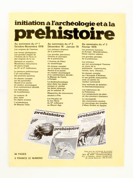 Les dossiers de l'Archéologie (revue) n° 32 à 38 ( année 1979 complète ) : 32. découverts à Saint-Denis : bijoux et parures mérovingiens de la reine ...