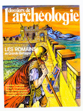 Les dossiers de l'Archéologie (revue) n° 32 à 38 ( année 1979 complète ) : 32. découverts à Saint-Denis : bijoux et parures mérovingiens de la reine ...