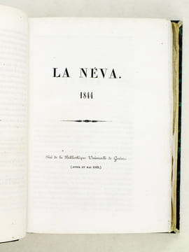 [ Recueil d'articles et tirés-à-part de récits de voyages, et de critique artistique par le Comte Adolphe de Circourt  ] Novgorod-Véliki ; L'Hermitage ...