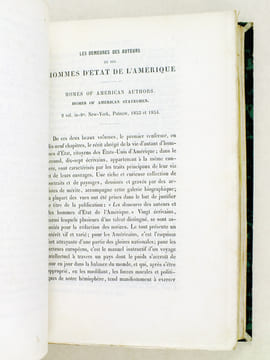 [ Recueil d'articles et tirés-à-part de critique historique et politique, et compte-rendus divers par le Comte Adolphe de Circourt ] Bibliographie ; ...