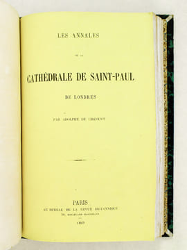 [ Recueil d'articles et tirés-à-part de critique historique et politique, et compte-rendus divers par le Comte Adolphe de Circourt ] Bibliographie ; ...