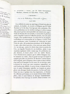 [ Recueil d'articles et tirés-à-part de critique artistique, historique et archéologique par le Comte Adolphe de Circourt et son épouse Anastasie  ] ...