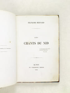 Les Chants du Nid [ Edition originale ] 