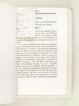 [ Recueil d'articles et tirés-à-part de comptes-rendus historiques par le Comte Adolphe de Circourt  ] Histoire sur le Voyage du Roi Harald, et ...