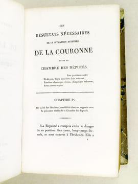Des moyens de mettre la Charte en harmonie avec la Royauté par M. Cottu [ Suivi de : ] De l'Esprit de Corps et de l'Esprit de Parti, suivi de Quelques ...