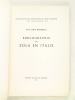 Bibliographie de Zola en Italie. MENICHELLI, Gian Carlo