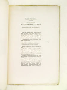 Particularité concernant un Volume sorti des Presses de Jules Didot et vers inédits de Pierre Didot [ Livre dédicacé par l'auteur ]