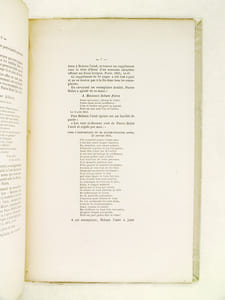 Particularité concernant un Volume sorti des Presses de Jules Didot et vers inédits de Pierre Didot [ Livre dédicacé par l'auteur ]