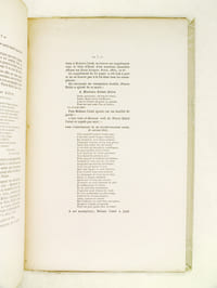 Particularité concernant un Volume sorti des Presses de Jules Didot et vers inédits de Pierre Didot [ Livre dédicacé par l'auteur ]