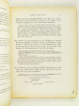 Robert de Montesquiou - Bibliothèque. Préface de Maurice Barrès [ Catalogue de la Première Vente de la Bibliothèque de Robert Montesquiou. Vacations ...