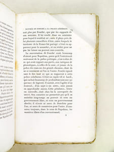 Opinions de Napoléon sur divers Sujets de politique et d'administration, recueillies par un Membre de son Conseil d'Etat, et Récit de quelques événements de l'Epoque.