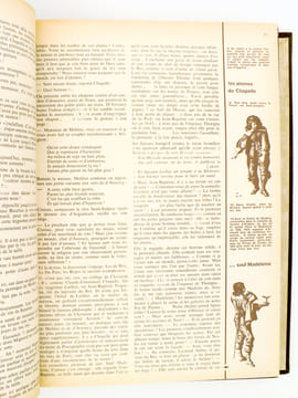 Comédie Française - revue mensuelle de la Comédie-Française , lot de 7 saisons, de 1971 - 1972 à 1977 - 1978 (numéros 1 à 70 sauf les n° 47, 48, 49, ...