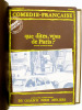 Comédie Française - revue mensuelle de la Comédie-Française , lot de 7 saisons, de 1971 - 1972 à 1977 - 1978 (numéros 1 à 70 sauf les n° 47, 48, 49, ...
