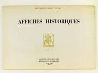 Affiches Historiques. Collection Marc Vincent. Album n° 1